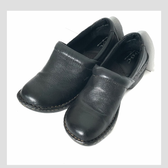boc Shoes New Boc Peggy Clog Slip On Closed Back Black Leather